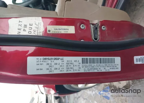 2014 Jeep Compass Sport z USA, uszkodzony, nr VIN 1C4NJCBA7ED882598